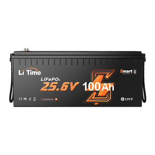 24v 100ah smart lifepo4 battery