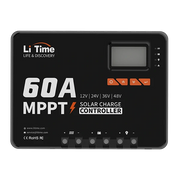 60A mppt 12v/24v solar charge controller samrt integrated