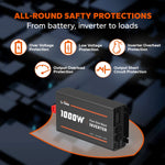 LiTime 1000 Watt 12V Pure Sine Wave Inverter