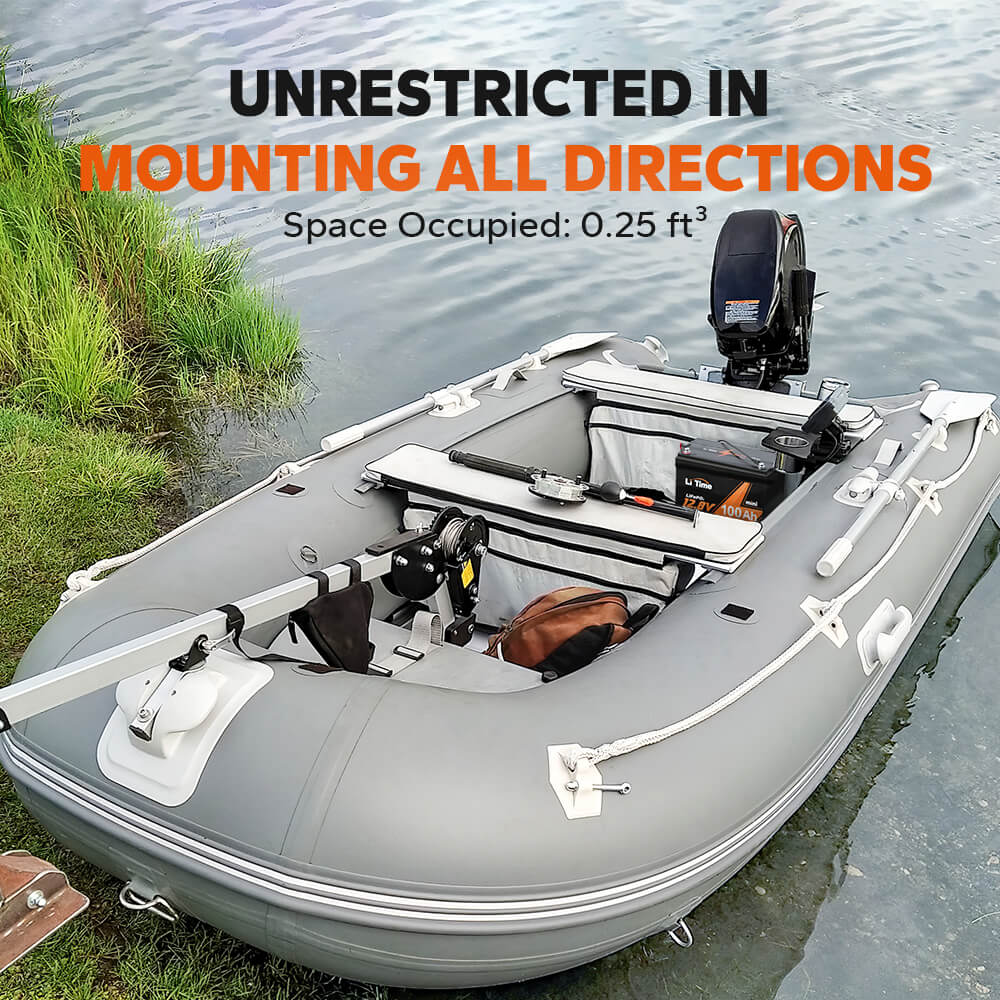 litime12v 100ah mini lithium battery UNRESTRICTED in MOUNTING ALL DIRECTIONS