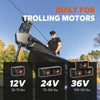 litime12v 100ah TM lithium battery connection