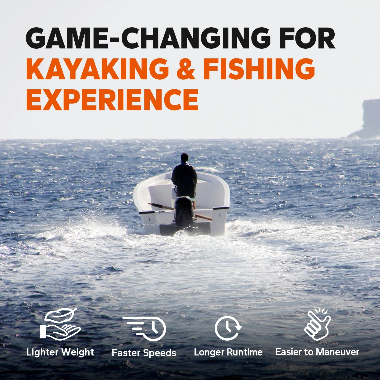 upgrade to litime 100ah trolling motor battery for better experience:lighter, faster and more