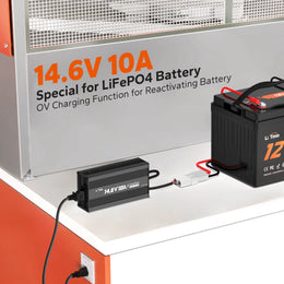 LiTime 12V(14.6V) 10A Lithium Battery Charger