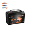 LiTime 12V 165Ah Bluetooth Lithium Deep Cycle Battery for RV camping