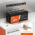 ✅Used✅LiTime 12V 200Ah Plus LiFePO4 Lithium Battery