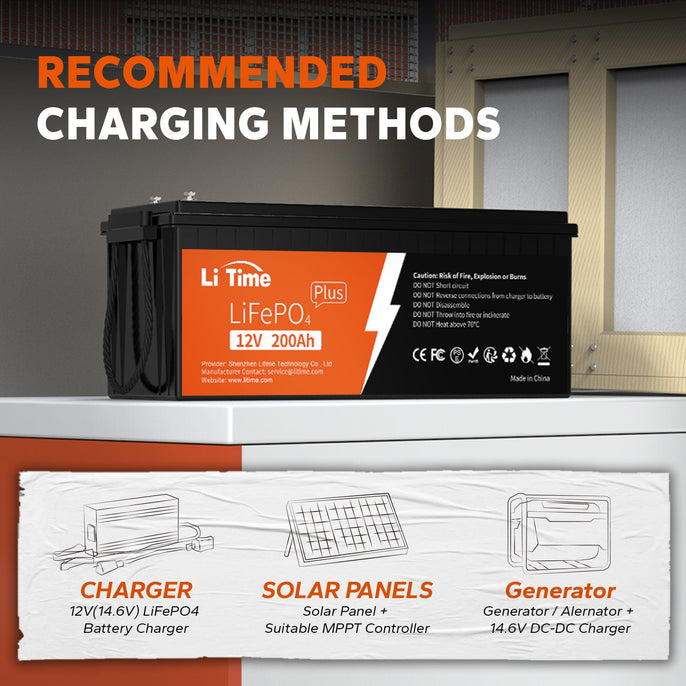 ✅Used✅LiTime 12V 200Ah Plus LiFePO4 Lithium Battery