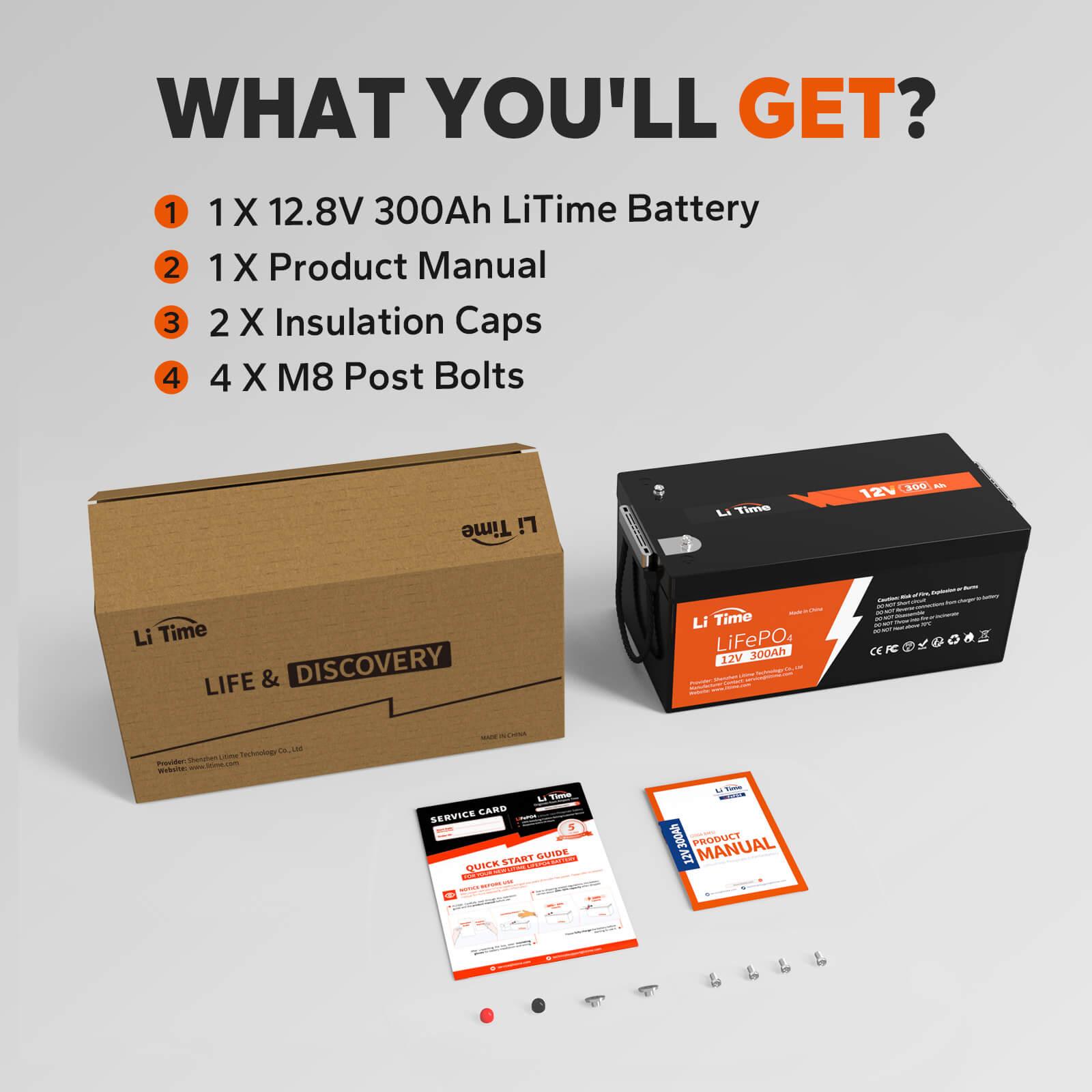 litime 12v 300ah lithium battery