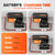 LiTime 12V 80A Mountable Lithium Battery Charger