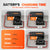 LiTime 12V 80A Mountable Lithium Battery Charger