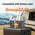 LiTime 12V 100Ah Group 27 Bluetooth Lithium Deep Cycle Battery