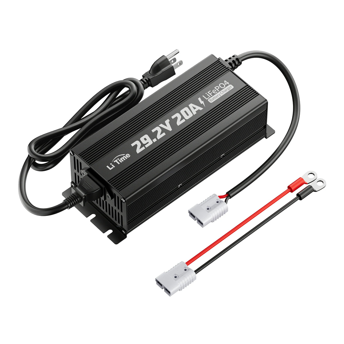 LiTime 24 (29.2) V 20A Mini Mountable Lithium Battery Charger