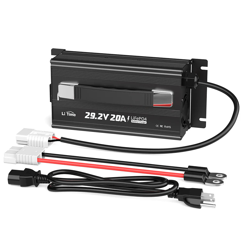 LiTime 24 (29.2) Volt 20A Mountable Lithium Battery Charger