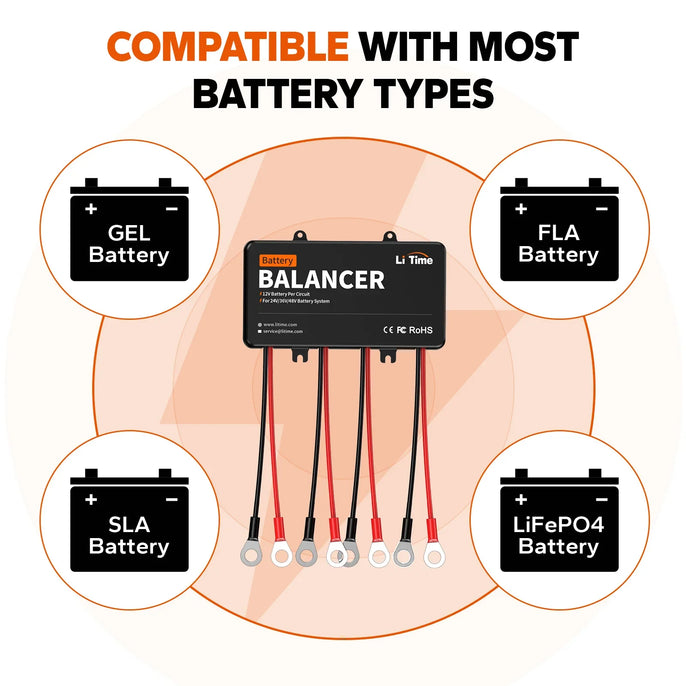 ✅Like new✅LiTime Lithium Battery Charger/ Accessories