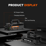 LiTime 48V 18A Lithium Battery Charger IP65 Waterproof