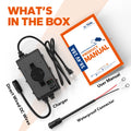 LiTime 48V 18A Lithium Battery Charger IP65 Waterproof