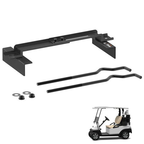 LiTime Heavy Duty Golf Cart Battery Hold Down Kit with Clamps and Bolts