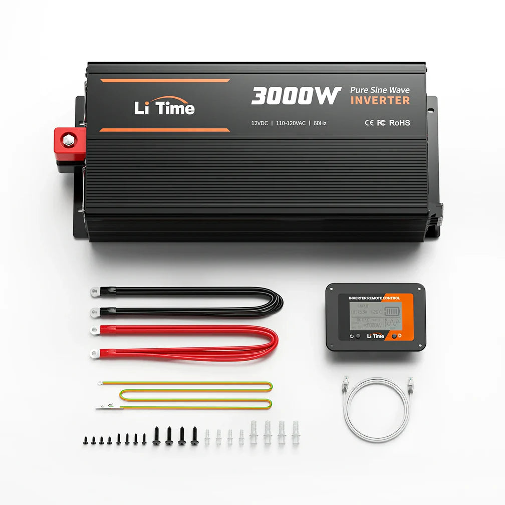 LiTime 3000 Watt 12V Pure Sine Wave Inverter