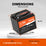 LiTime 12V 50Ah Lithium Battery size