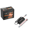 LiTime 12V 100Ah Group 24 Bluetooth Lithium Deep Cycle Battery