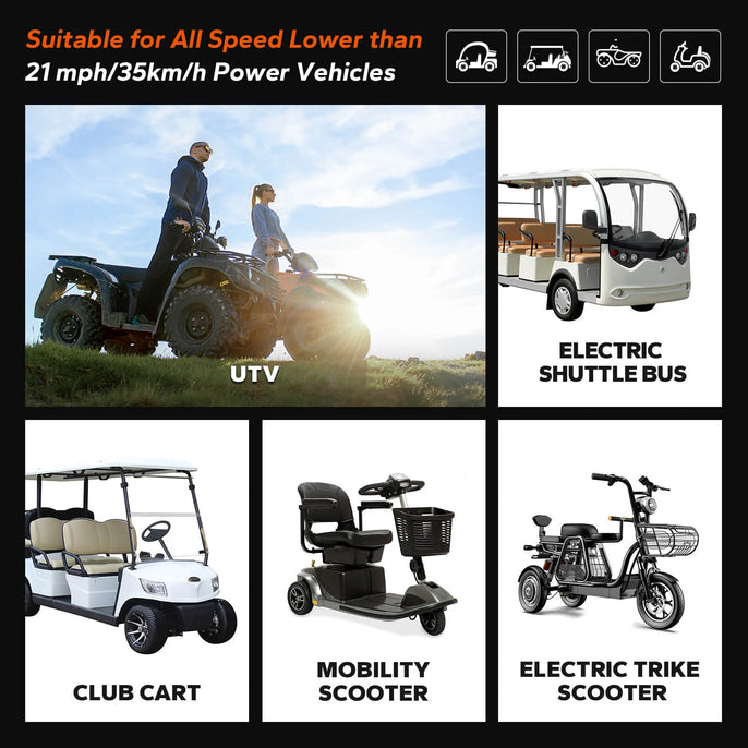 LiTime 48V 60Ah Lithium Golf Cart Battery