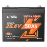 LiTime 24V 50Ah lithium bluetooth battery for trolling motor