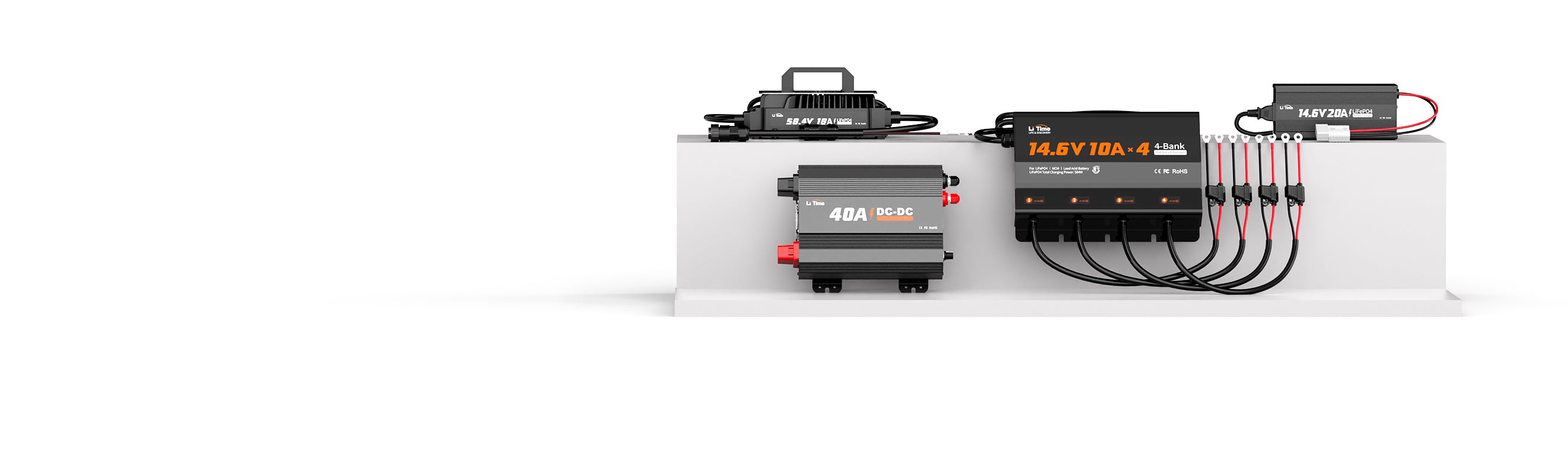 LiFePO4 Lithium Battery Chargers