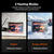 LiTime 16V 100Ah Fish Finder Lithium Battery with Bluetooth, Self-heating