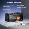 LiTime 24V 230Ah Dual-Mode Self Heating Bluetooth Lithium Battery for RV and Off-Grid