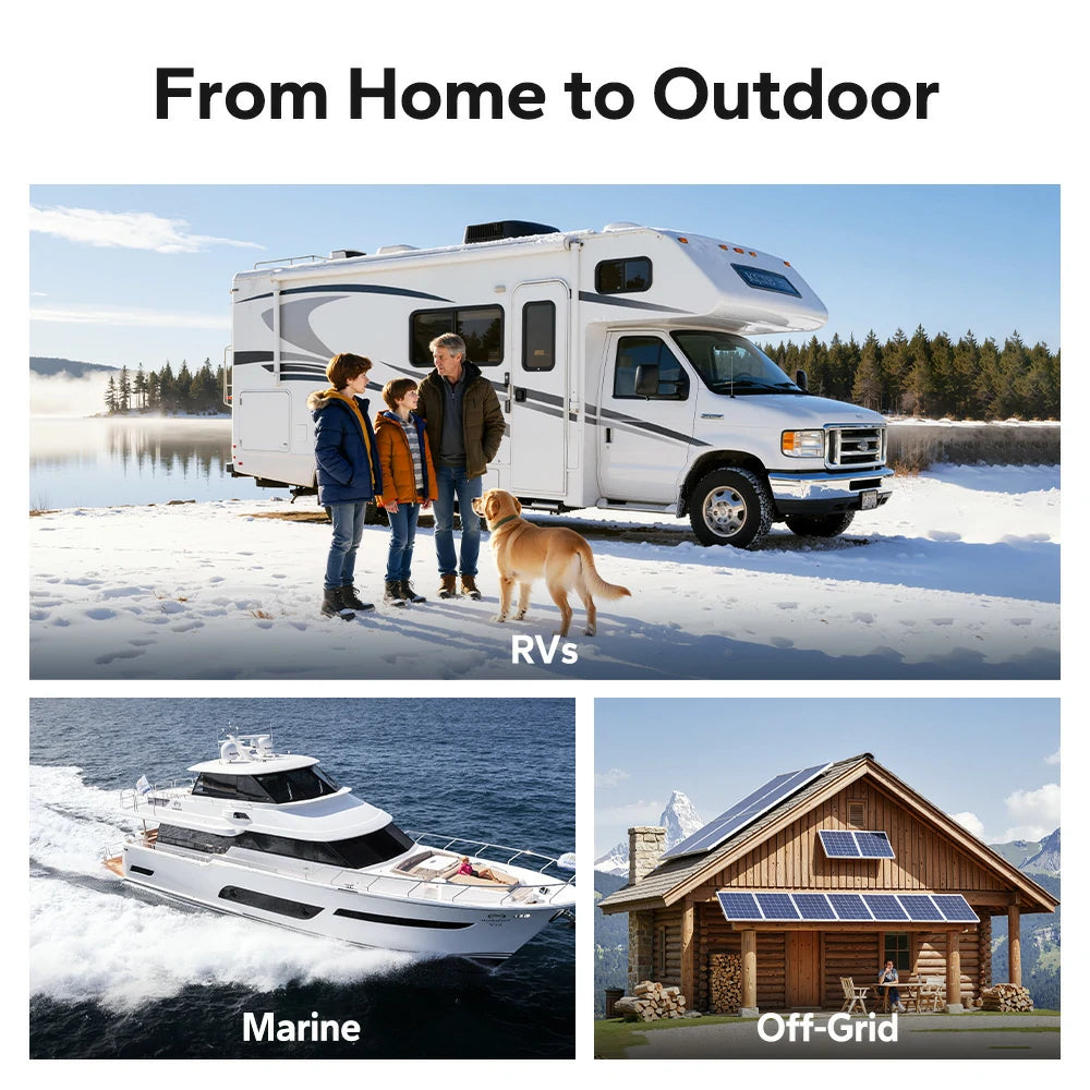 LiTime 24V 230Ah Dual-Mode Self Heating Bluetooth Lithium Battery for RV and Off-Grid