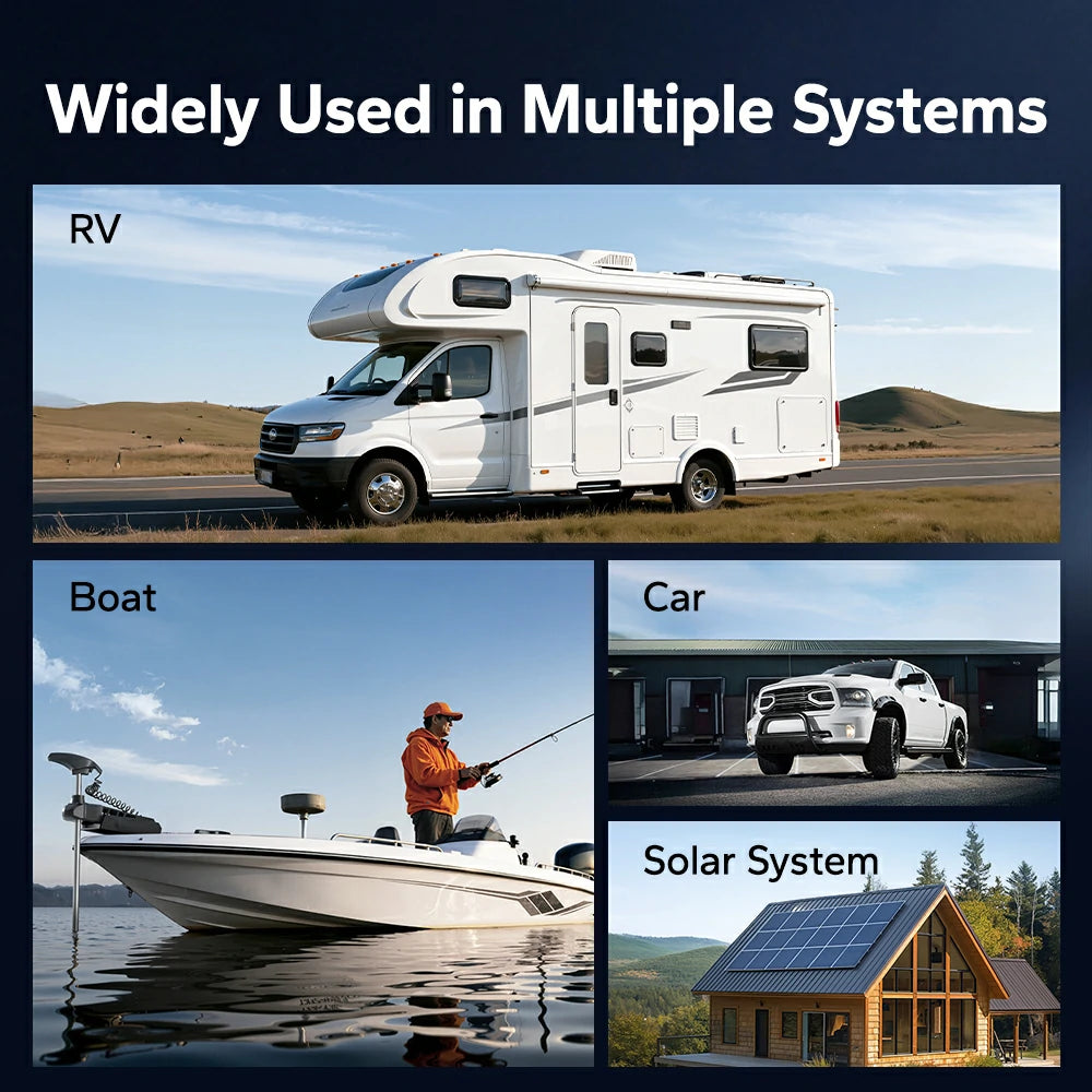 LiTime 275A Bus Bar for RV Motorhome Marine Boat Truck and Solar Systems