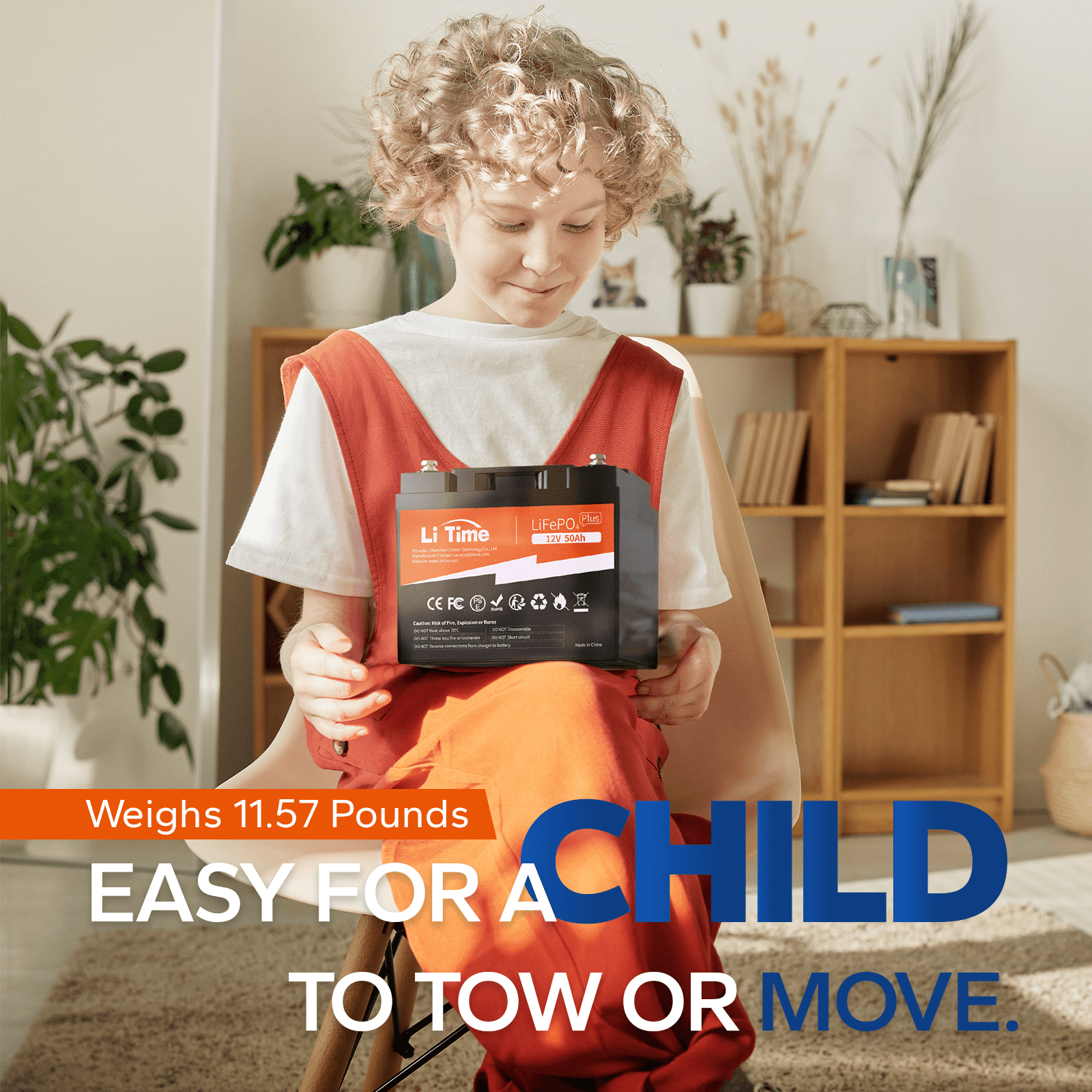 litime12v 50ah lithium battery easy and safe