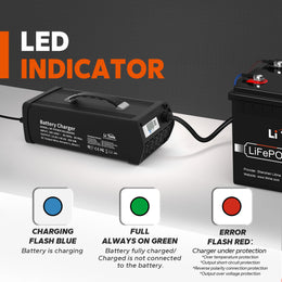 liTime 12V(14.6V) 10A lithium battery charger